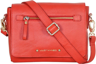

Justanned Sling Bag(Red)