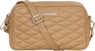 

Justanned Messenger Bag(Beige)
