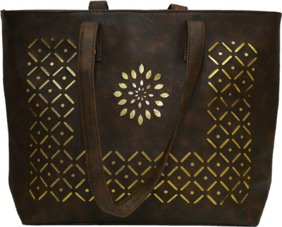 

Fashcom Hand-held Bag(Brown)