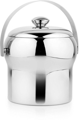 Saanvi Creations Stainless Steel Ice Bucket(1.75 L)