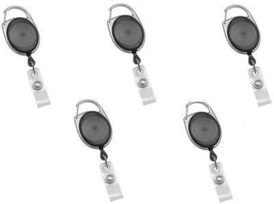 

Art Craft Plastic ID Badge Reel, ID Badge Holder(Pack of 5)