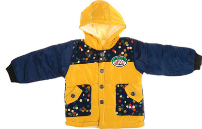 

Zonko Style Full Sleeve Printed Baby Boys Jacket, Yellow