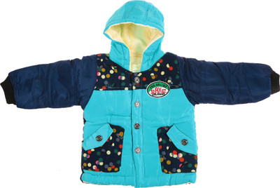 

Zonko Style Full Sleeve Printed Baby Boys Jacket, Blue