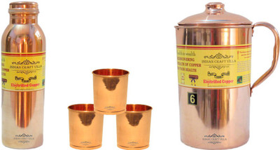 

Indian Craft Villa Water Jug Set(4050 L, Pack of 5)