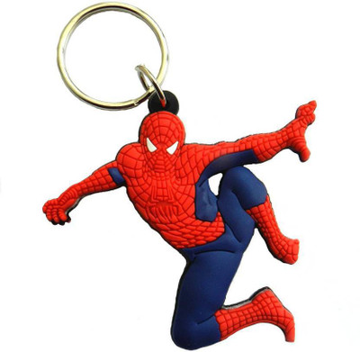 

daksh-e-store Superhero Spiderman Marvel Avengers Red & Blue Synthetic Rubber Design-C Key Chain