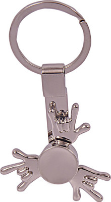 

GOR I Love You Sign Fidget Spinner Plated Key Chain
