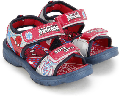 

Spiderman Boys Velcro Sports Sandals(Red