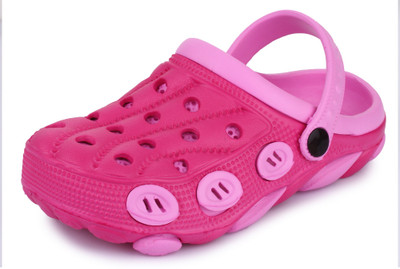 

PHEDARUS Girls Slip-on Clogs(Pink