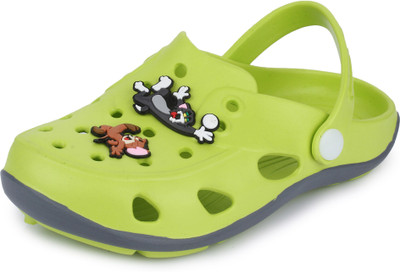 

PHEDARUS Boys & Girls Slip-on Clogs(Green, Lime green
