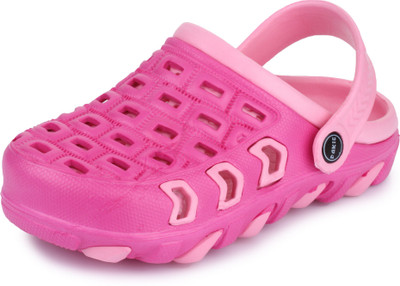 

PHEDARUS Girls Slip-on Clogs(Pink