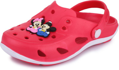 

PHEDARUS Boys & Girls Slip-on Clogs(Red
