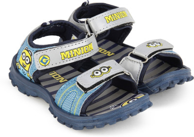 

Minions Boys Velcro Sports Sandals(Blue, Navy