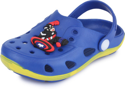 

PHEDARUS Boys Slip-on Clogs(Yellow, Blue;yellow