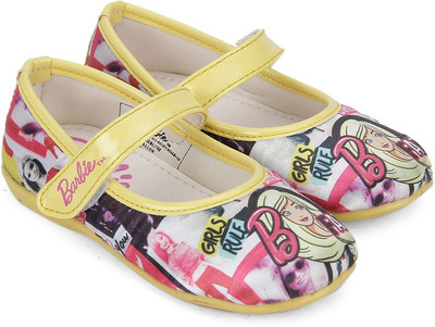 

Barbie Girls Velcro Ballerinas(Yellow