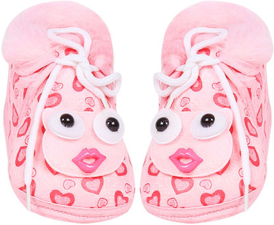 

Ole Baby Boys & Girls Slip on Casual Boots(Pink