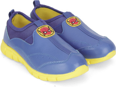 

Spiderman Boys Slip on Walking Shoes(Blue, Blue yellow