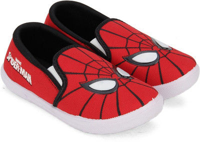 

Spiderman Boys Slip on Casual Boots(Red, Red/black