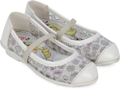 

Barbie Girls Slip on Ballerinas(White