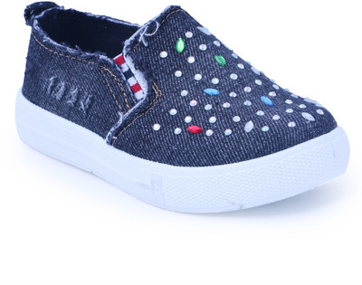 

N Five Boys & Girls Slip on Espadrilles(Black
