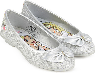 

Barbie Girls Slip on Ballerinas(Silver