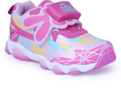 

N Five Girls Velcro Casual Boots(Pink
