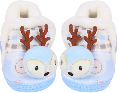 

Ole Baby Boys & Girls Slip on Casual Boots(Blue