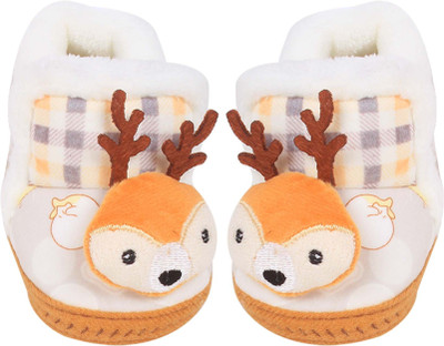 

Ole Baby Boys & Girls Slip on Casual Boots(Orange
