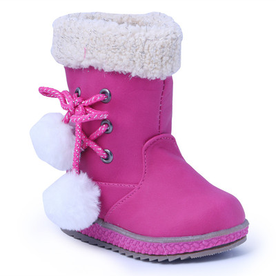 

N Five Girls Slip on Casual Boots(Multicolor, Peach