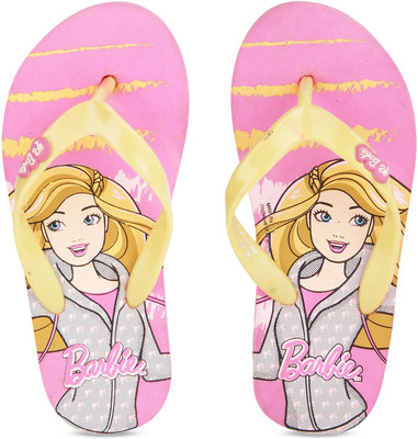 

Barbie Girls Slip On Slipper Flip Flop(Pink