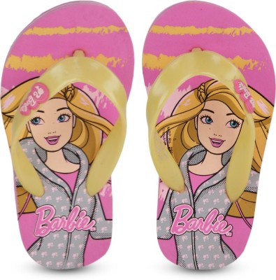 

Barbie Girls Slip On Slipper Flip Flop(Pink