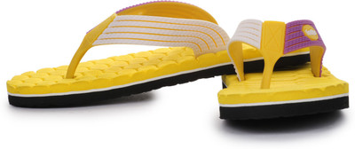 

Footfun by Liberty Boys & Girls Slip On Slipper Flip Flop(Yellow