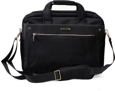 JOURNEY9 15.6 inch Expandable Laptop Case(Black)