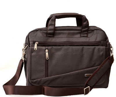

JOURNEY9 15.6 inch Expandable Laptop Case(Brown)