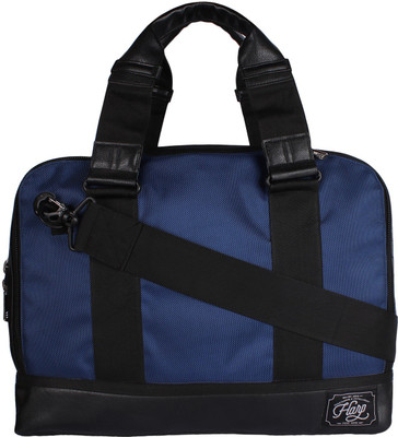 

shopharp 14 inch Laptop Messenger Bag(Blue, Black), Black;blue
