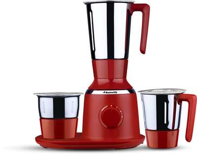 

Butterfly Spectra Red 750 W Mixer Grinder(Red, 3 Jars)