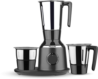 

Butterfly Spectra Black 750 W Mixer Grinder(Black, 3 Jars)