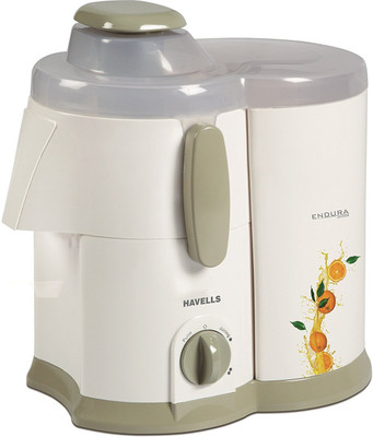 

Havells Endura Juicer 500 W Juicer Mixer Grinder(Ivory, 2 Jars)