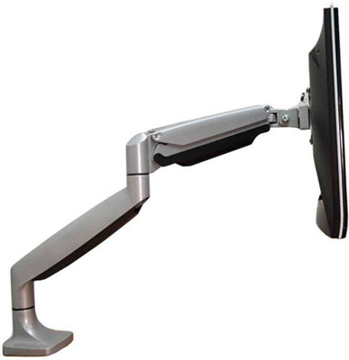 

rife Premium Aluminum Long Gas Spring Ultra Adjustable Monitor Arm LP1-LMS Desk Mount Monitor Arm