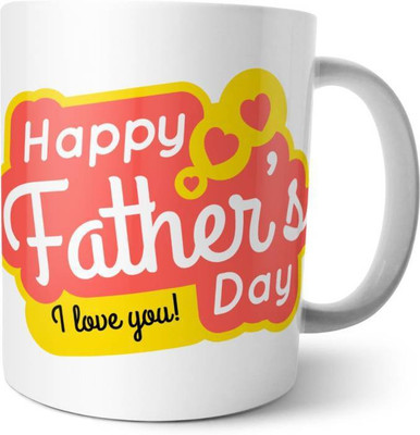

ME&YOU Gifts On Father's Day For Father; The Greatest Dad In The World (IDuplicate40) Printed Ceramic Mug(325 ml), Multicolor