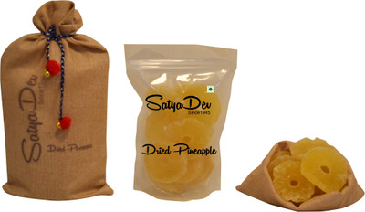 

SatyaDev Dehydrated / Dried Pineapple Pineapple(200 g, Pouch)