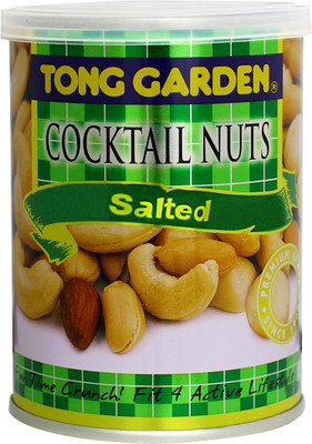 

Tong Garden Cocktail Nuts Cashews, Almonds(150 g, Tin)