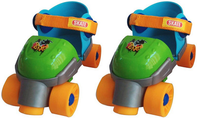 

RIANZ All New Super Roller Skates for Kids (Size UK 5 -11)(Multicolor)
