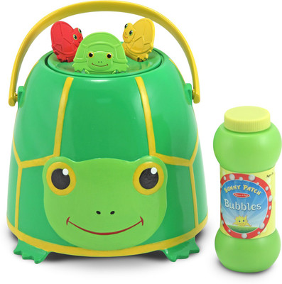 

Melissa & Doug Tootle Turtle Bubble Bucket(Green)