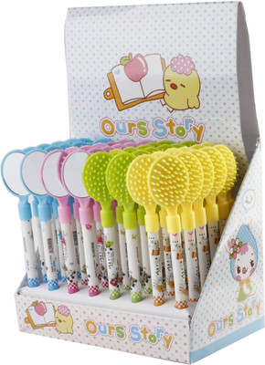 

Parteet Parteet New Mirror and Comb Gel Pens Ball Pen(Pack of 48)