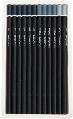

Skywalk Charcoal Set of 12pcs Pencil(Multicolor)