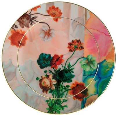 

fabulloso Leaf Designs Stripe & Floral Quarter Plate Small Plates