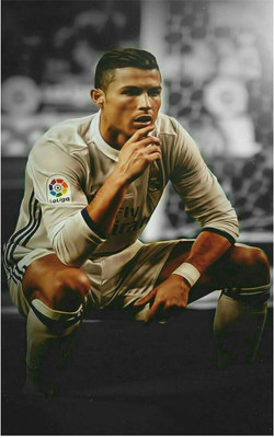 

Cristiano Ronaldo Poster for room Paper Print(18 inch X 12 inch, Rolled)