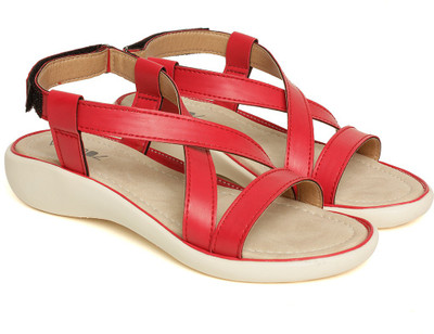 

Vendoz Women Red Flats