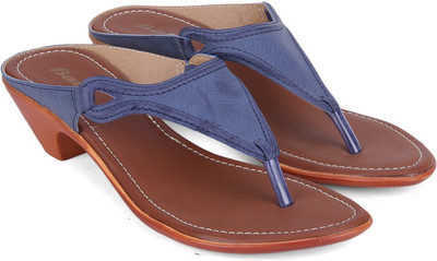 

Bata Women Blue Heels