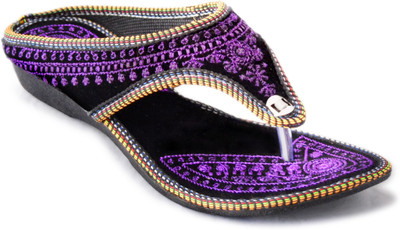 Myra Women Violet Flats